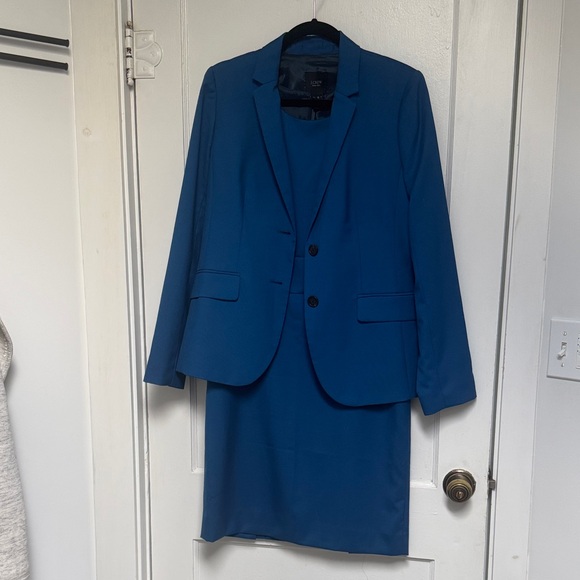J. Crew Jackets & Blazers - J. Crew Super 120’s Wool Emmaleigh Sheath Dress and Blazer